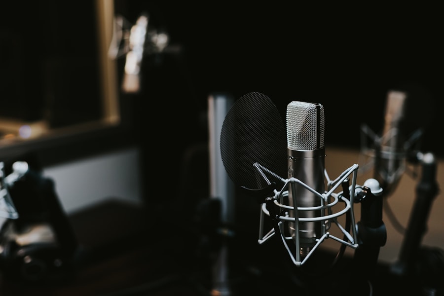 Enregistrement de podcast sur les enjeux emploi